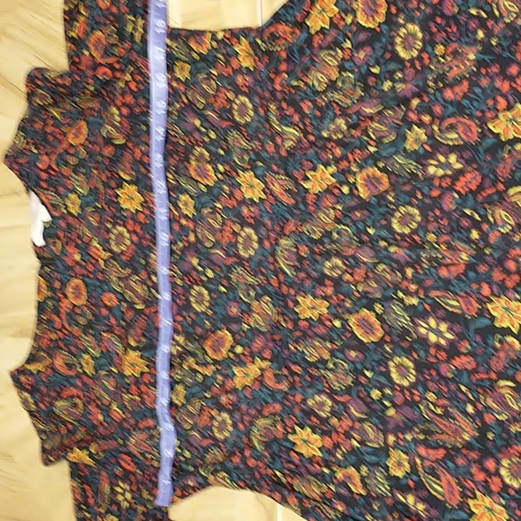 Forever 21 Midi Floral Long Sleeve Dress M - Picture 6 of 14